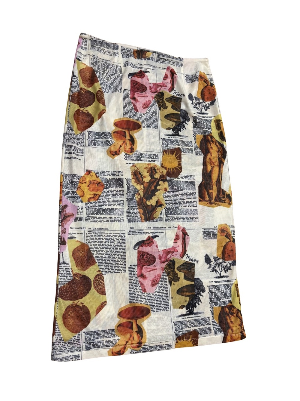 Miaou Moni Midi Skirt in Botany